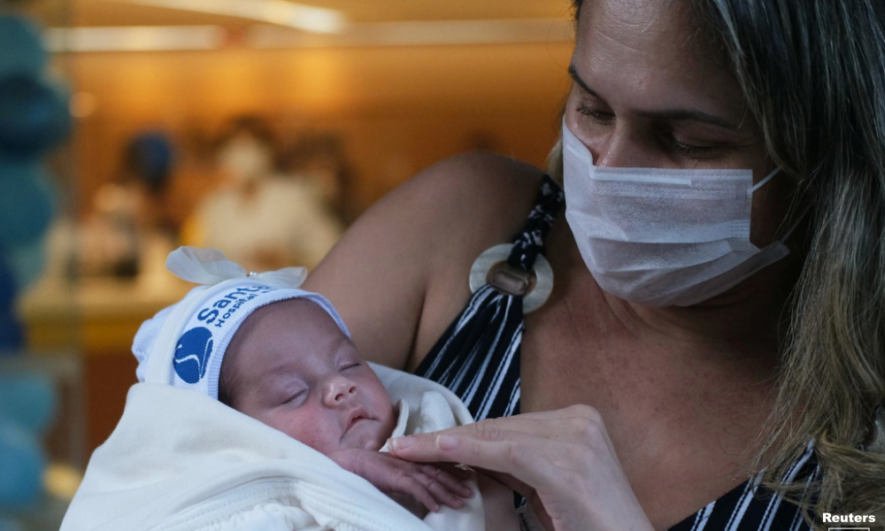 Brazilian nurse with Covid-19 reunited with her baby after giving birth on ventilator