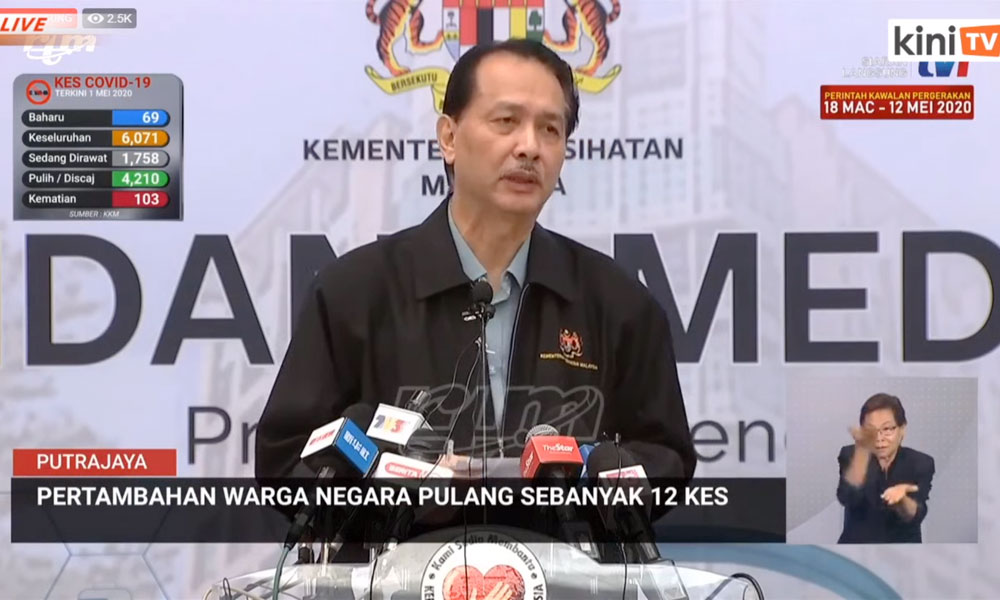 69 new Covid-19 cases, one new fatality