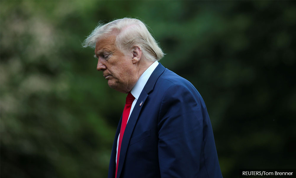Trump plays golf for first time since declaring coronavirus a national emergency