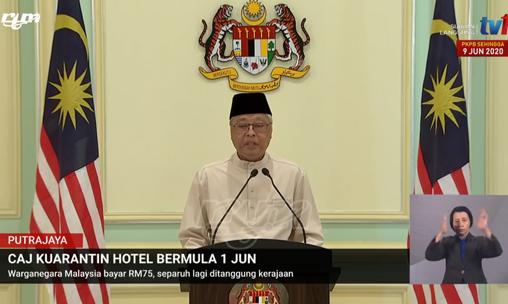 Malaysians abroad to pay 50 pct of quarantine cost starting June 1