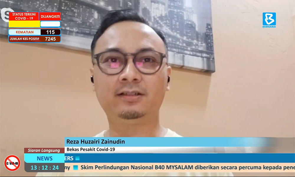 Sorry, no Raya visitors, says former Covid-19 patient