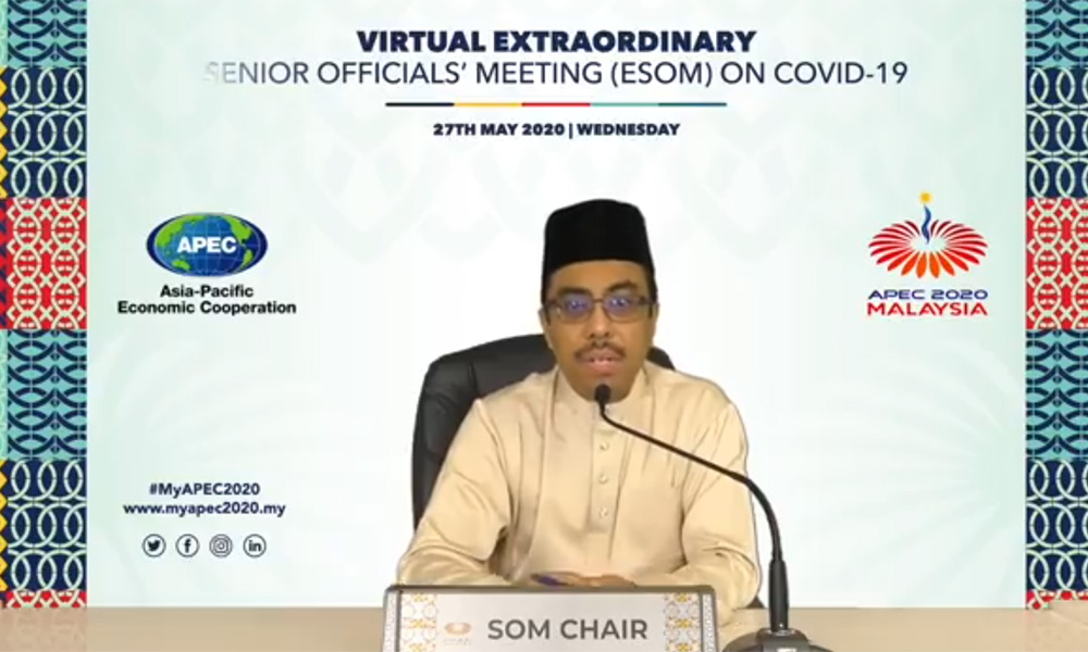 M’sia chairs first ever fully virtual Apec senior officials’ meeting