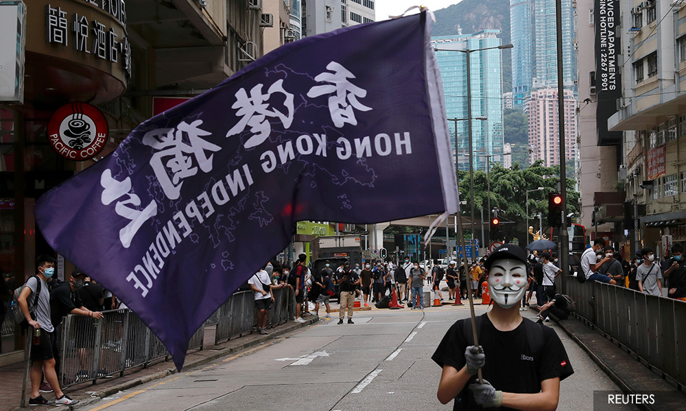 Security tight as Hong Kong set to debate China national anthem bill