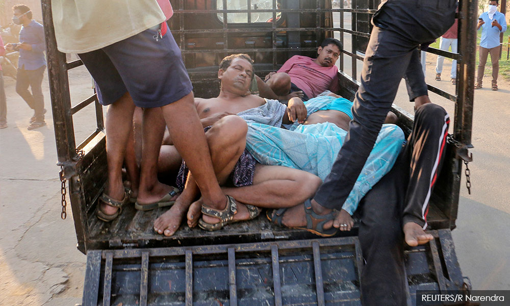 No escape as deadly gas from chemical plant sweeps through Indian village