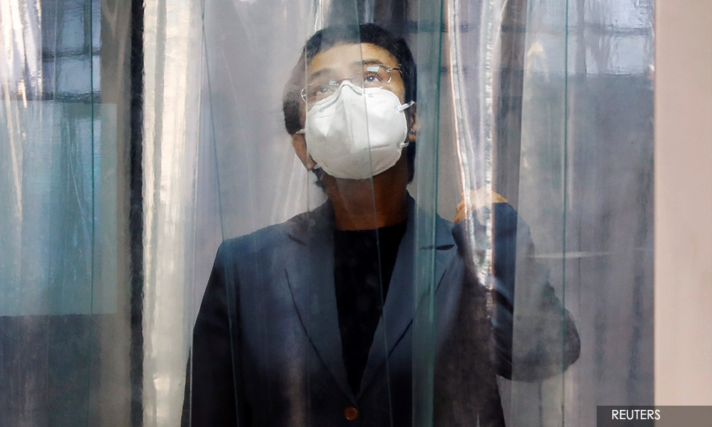 Fears for Philippines press freedom as court finds Maria Ressa guilty of libel