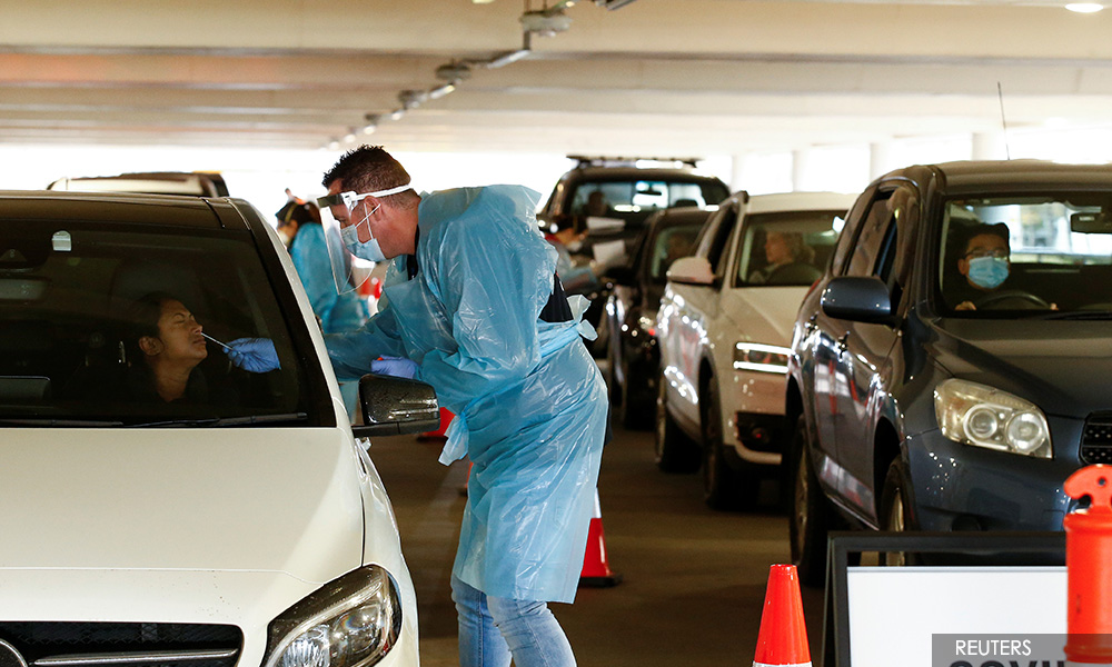 Australia sees biggest daily rise in Covid-19 cases in two months