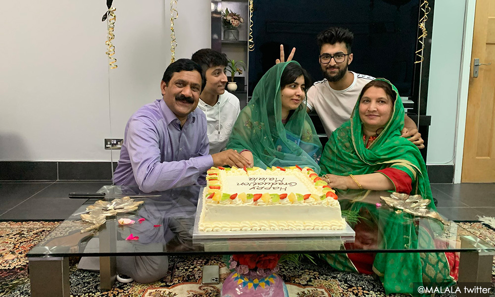 Sleep and Netflix ahead for Malala as she finishes Oxford degree