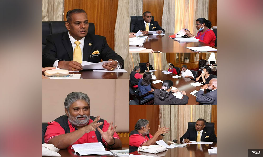 PSM leaders report fruitful engagement with Saravanan on workers' issues