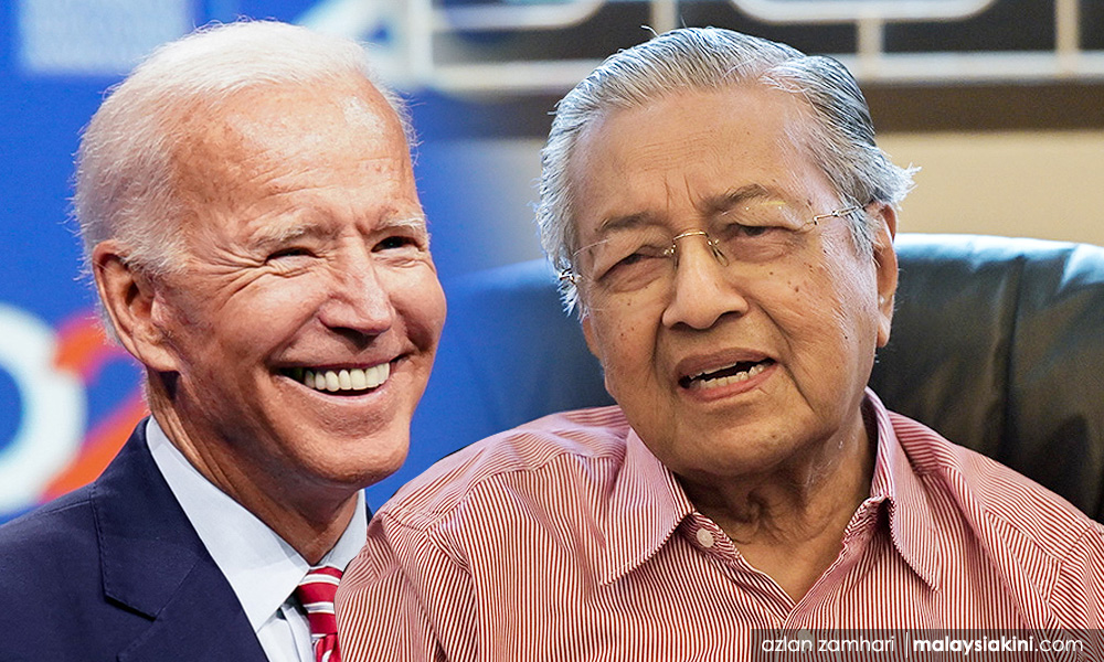 Dr M: Biden more 'reasonable', Trump re-election will be a 'disaster'