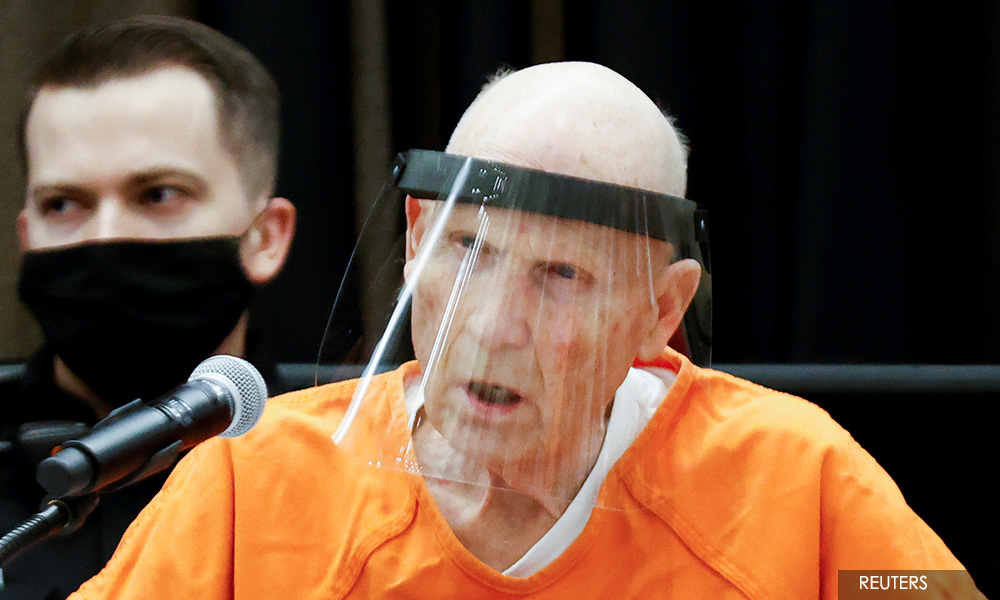 'Golden State Killer' suspect pleads guilty to 13 murders, admits dozens of rapes