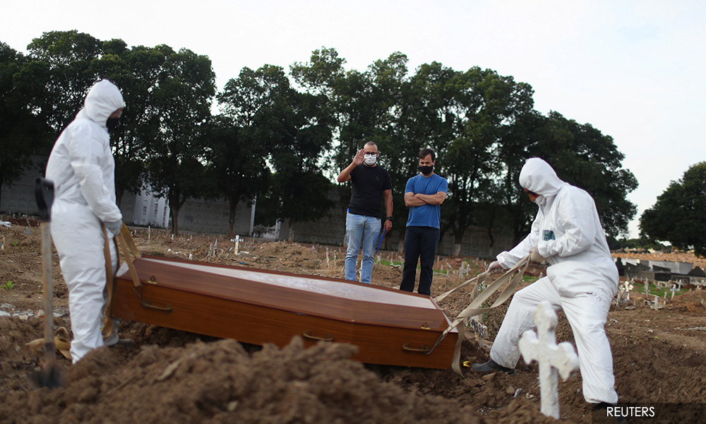 Global coronavirus cases top 9 million as outbreak surges in Brazil, India