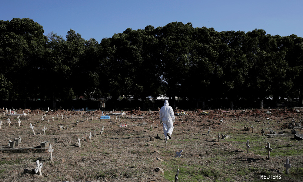 Brazil passes 50,000 coronavirus deaths as outbreak worsens