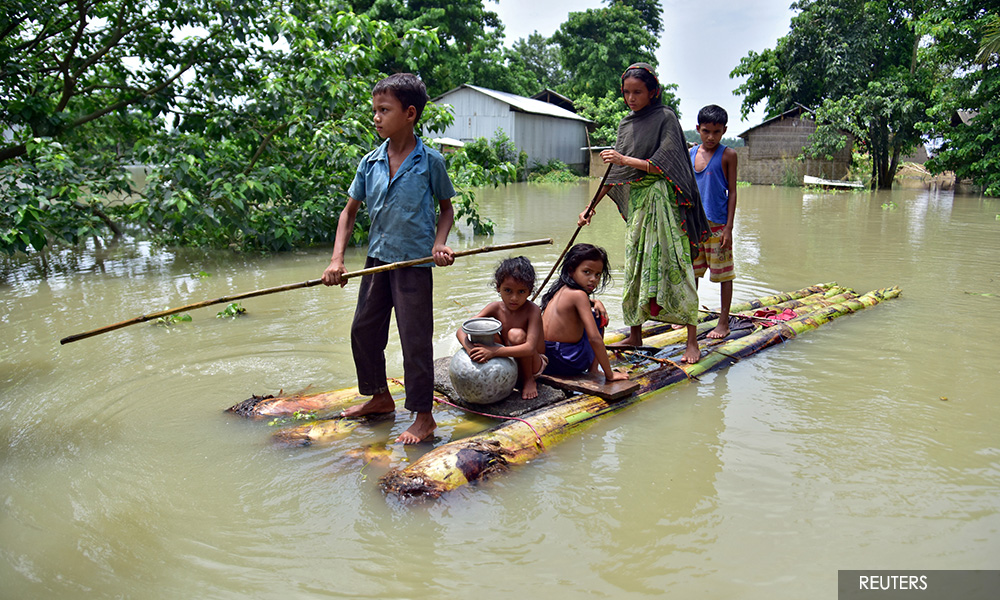 Floods in India, Nepal leave at least 189 dead