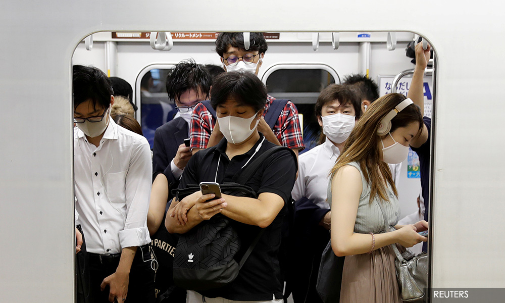 Japanese govt to urge more telecommuting as coronavirus cases surge