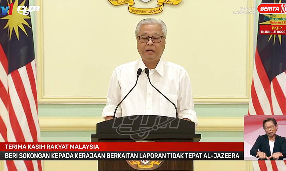 Ismail Sabri bidas Al Jazeera, gesa mohon maaf pada rakyat M'sia