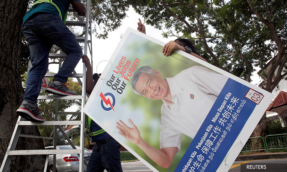 Opposition leaders fear clean sweep in Singapore polls