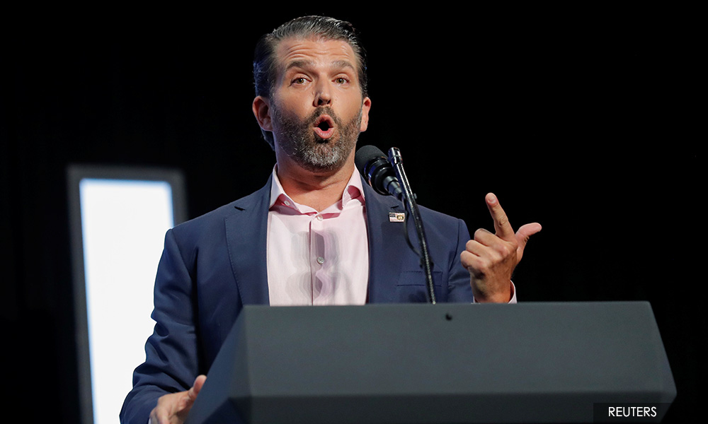 Twitter temporarily restricts Donald Trump Jr's account over Covid-19 video