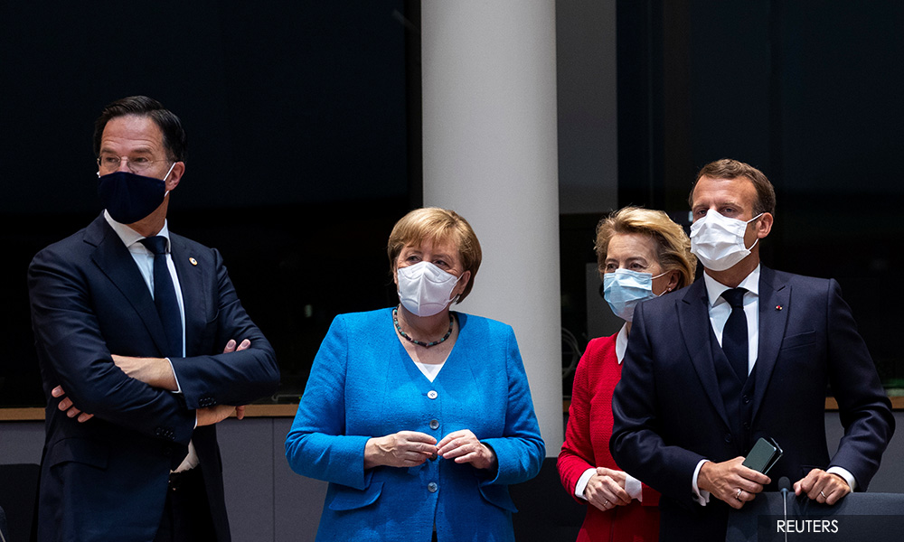 EU extends summit after deadlock over Covid-19 recovery plan