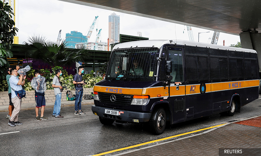 Hong Kong court denies bail to first person charged under new law