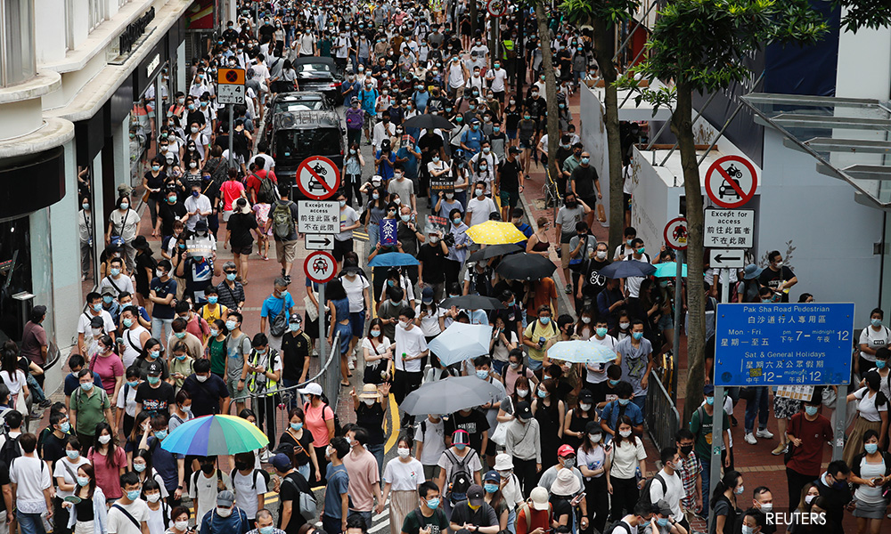 New security law starts to bite Hong Kong's pro-democracy economy