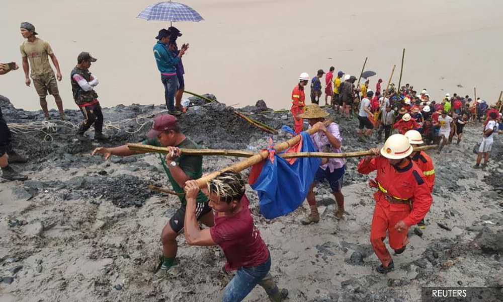 Death toll in Myanmar landslide surges past 100
