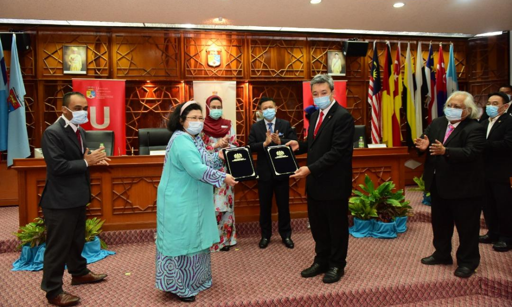 Majlis tandatangan memorandum persefahaman antara Kementerian Perpaduan Negara dengan Universiti Kebangsaan Malaysia