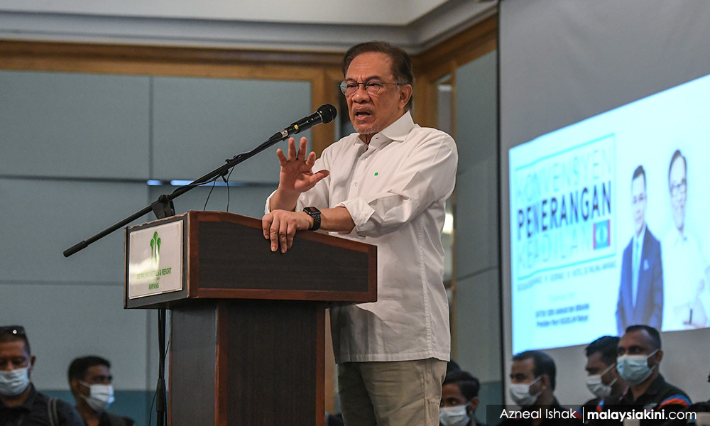 Anwar: Harapan will talk to Dr M and Co on Slim polls