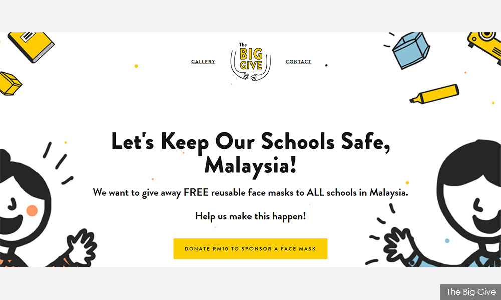 Malaysians rally to help schools buy masks for students