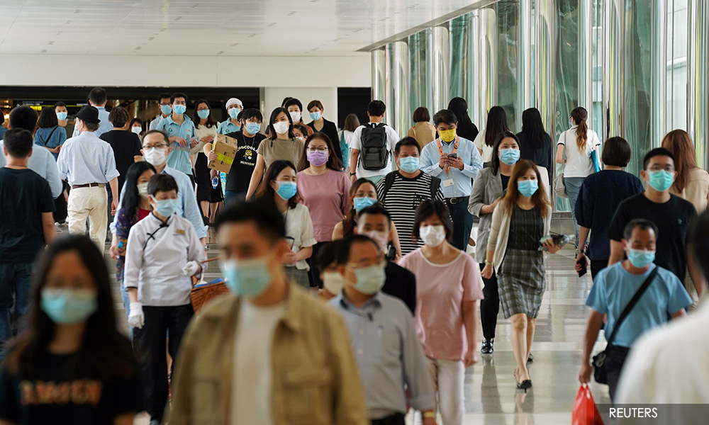 Hong Kong mandates masks in indoor public areas