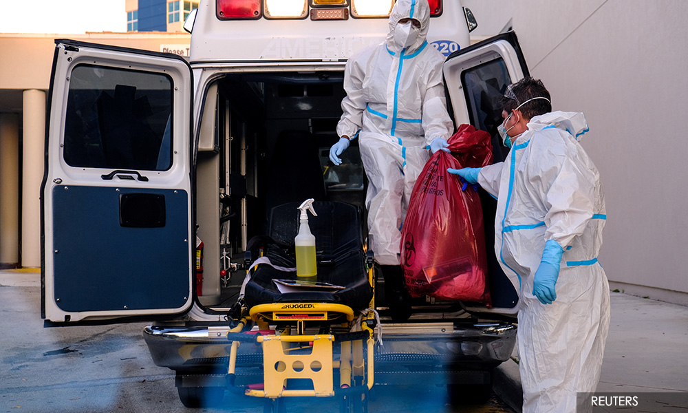 US records over 25,000 Covid-19 deaths in July