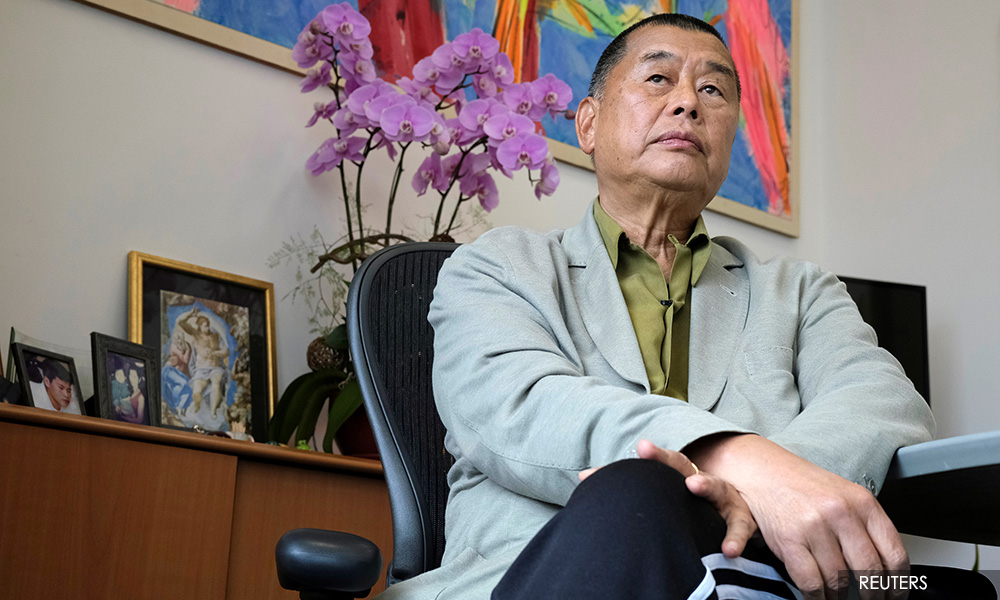 Hong Kong media tycoon Jimmy Lai arrested under national security law
