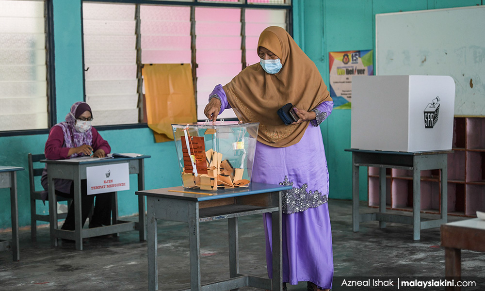 Slim polls: 60 pct turnout at 3pm