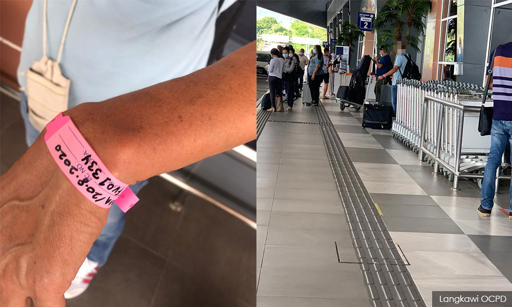 Gelang Pink Warga Perancis Kuarantin Di Klinik Kesihatan Jelas Ocpd Langkawi