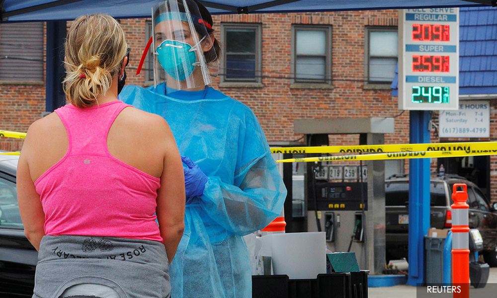 US sets record as Covid-19 cases top 5m