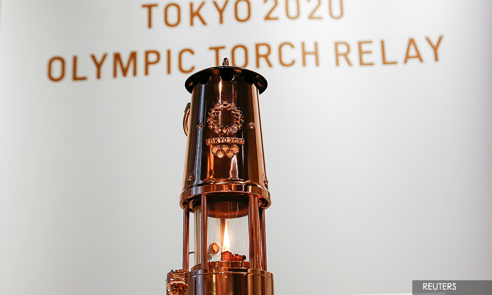 Tokyo Games to be symbol of hope as flame goes on display