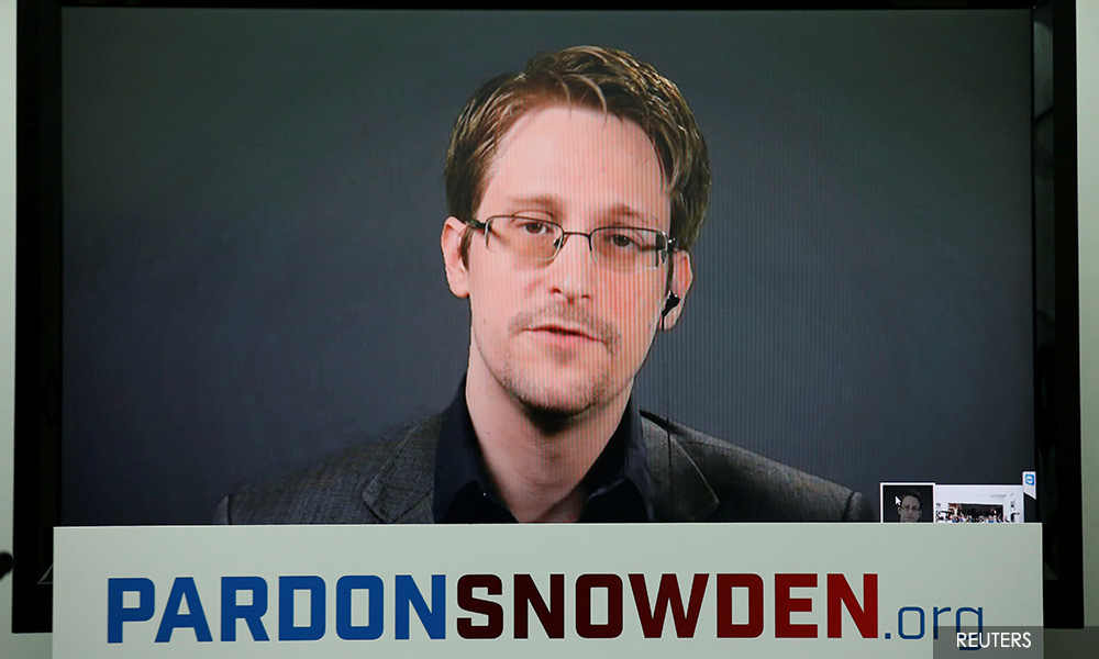 Trump says he is considering pardon for leaker Edward Snowden