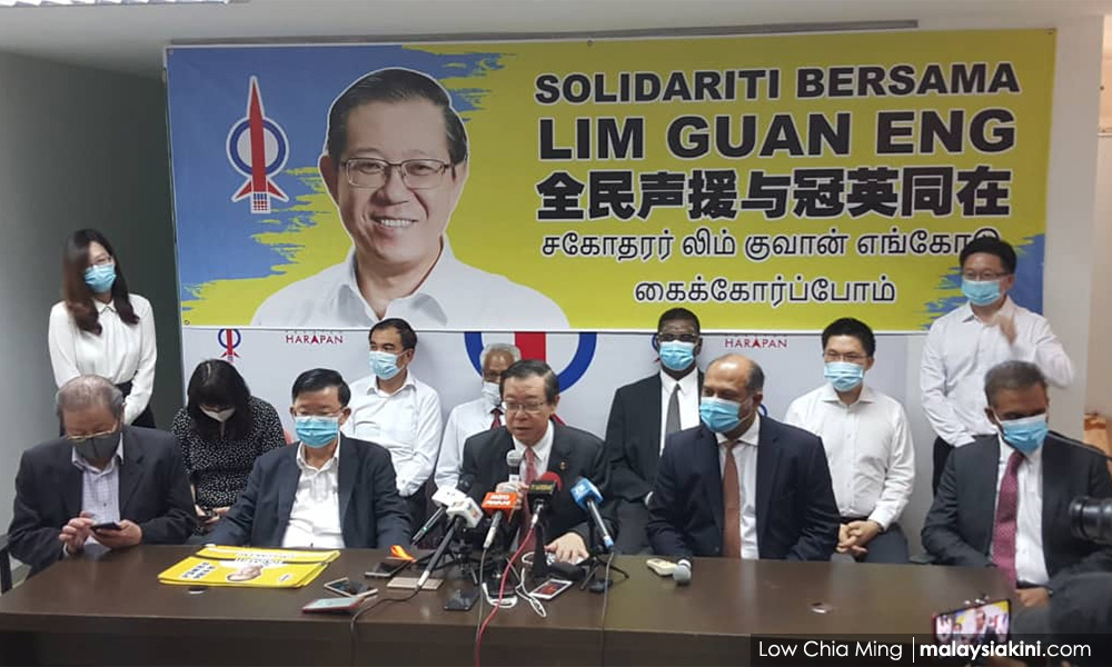 Guan Eng cites Najib's 'I was not in lock-up' video over double standard claim