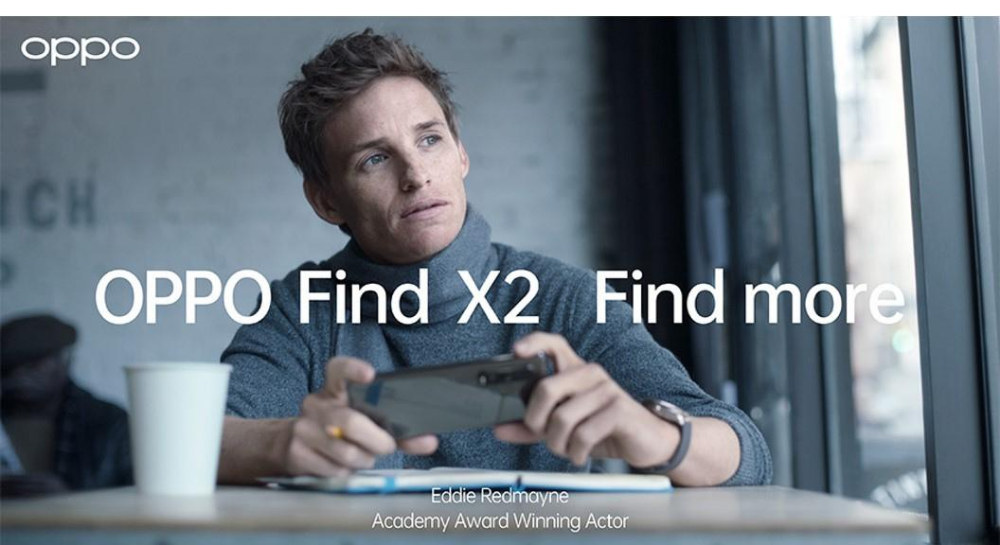 Oscars and Golden Globe Award Winner Eddie Redmayne and ‘PASKAL’ Director Adrian Teh affirms to the values of OPPO FindX2 Pro 5G