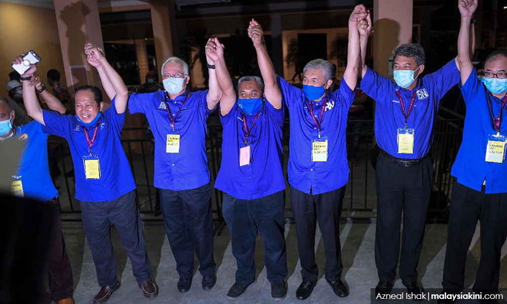 Live Bn S Mohd Zaidi Wins Slim With Thumping 10 945 Majority