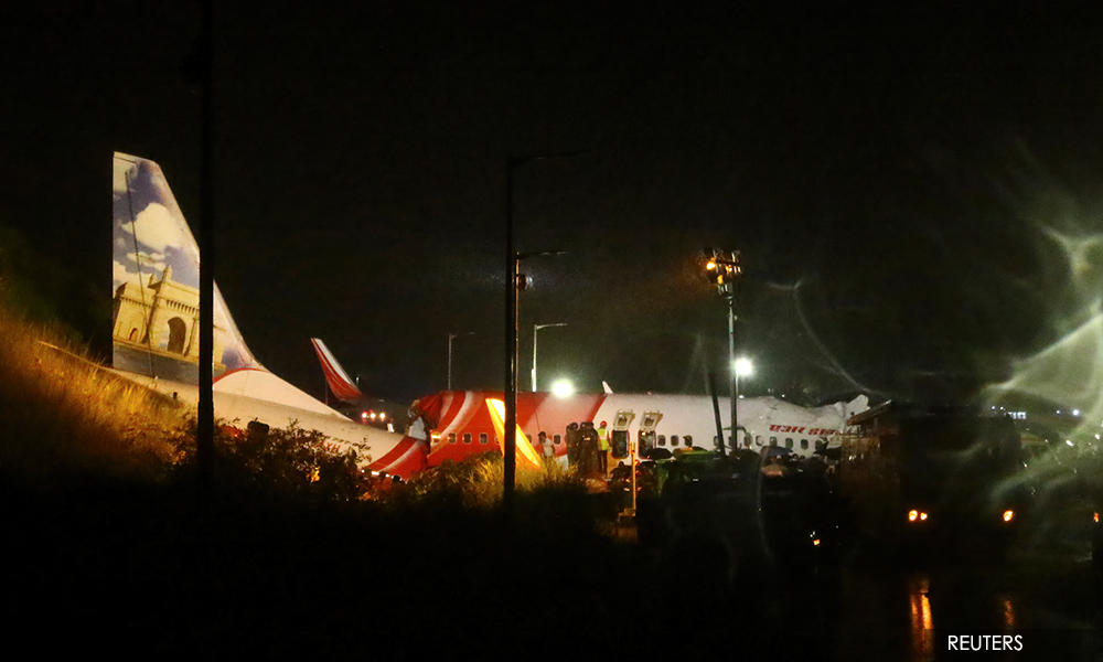 Flight repatriating Indians stranded by Covid-19 crash-lands, at least 17 killed