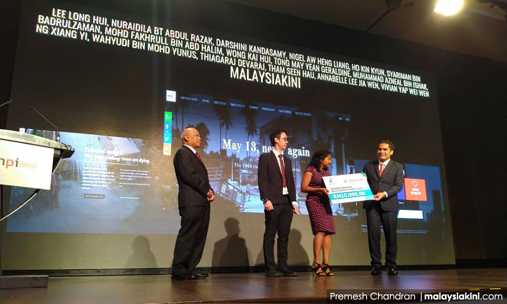 Malaysiakini ungguli anugerah Kewartawanan Multimedia 2019