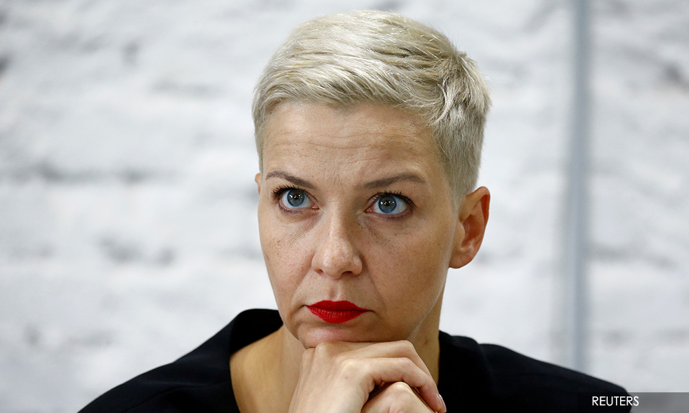 Belarusian protest leader ripped up passport to avoid expulsion, allies say