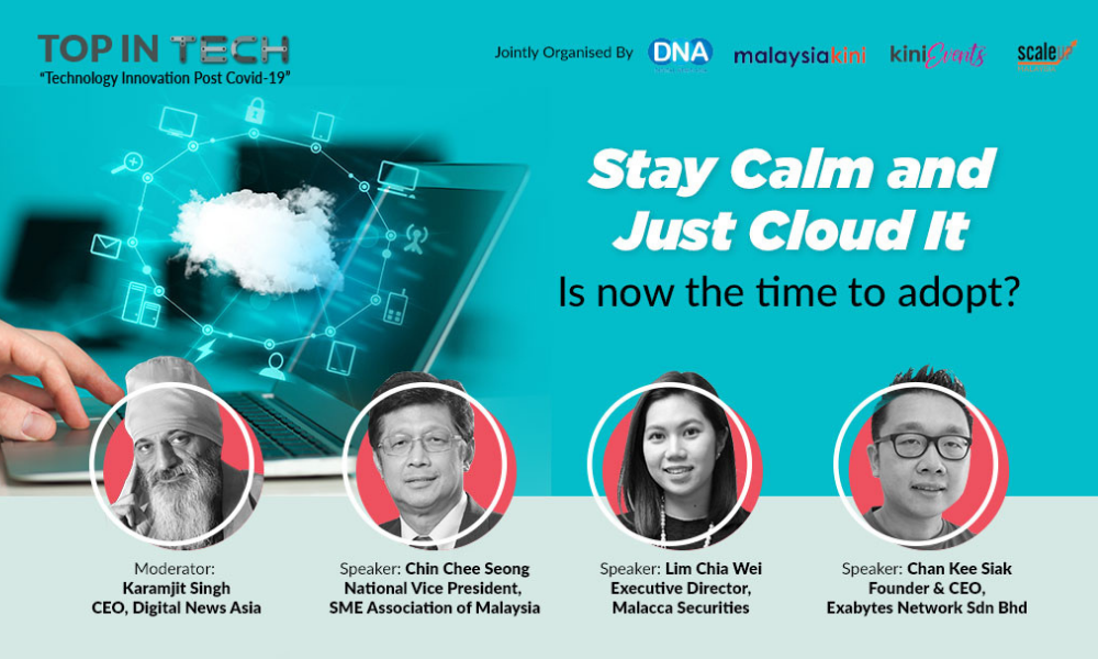 Cloud adoption may appear daunting, but right now one should Keep Calm and Just Cloud It