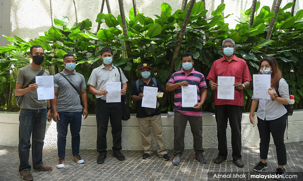Pos Lanai Orang Asli villagers protest rare earth mining project