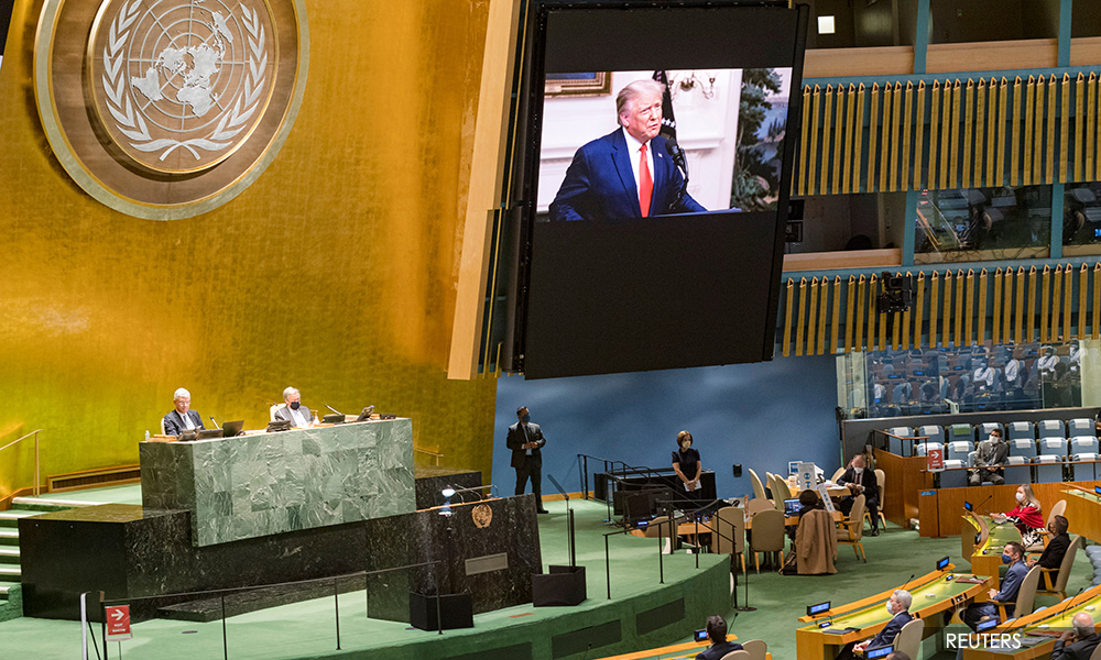 US-China tensions take centre stage at UN, Trump accuses Beijing of unleashing 'plague'