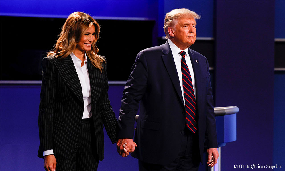 Trump and Melania test positive for Covid-19