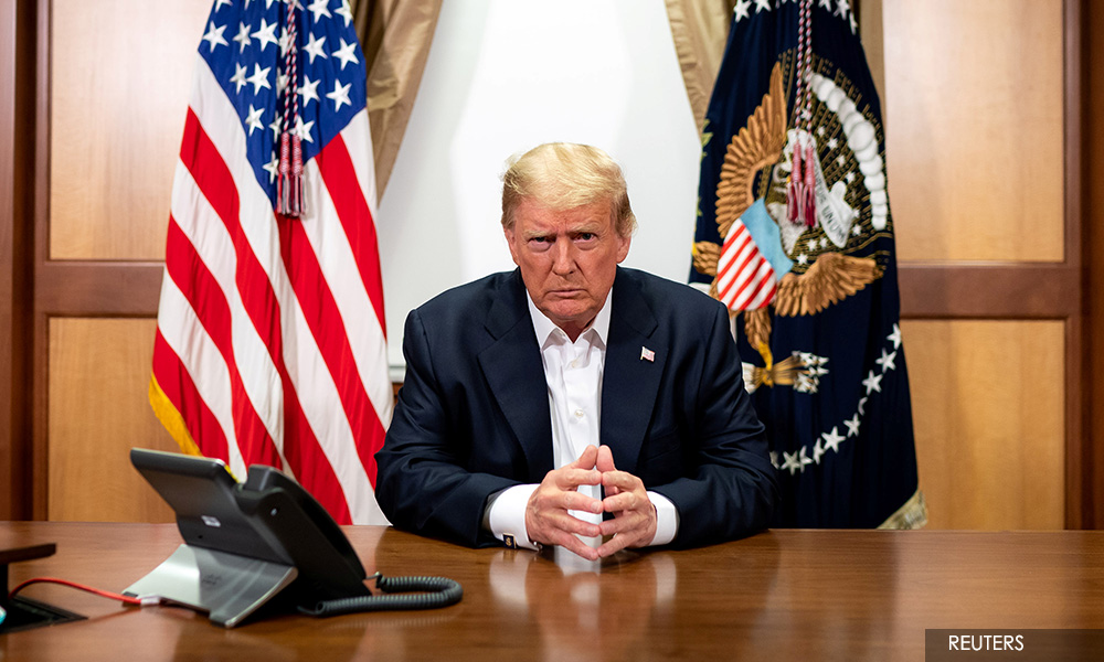 Trump's medical status unclear as he could be discharged on Monday