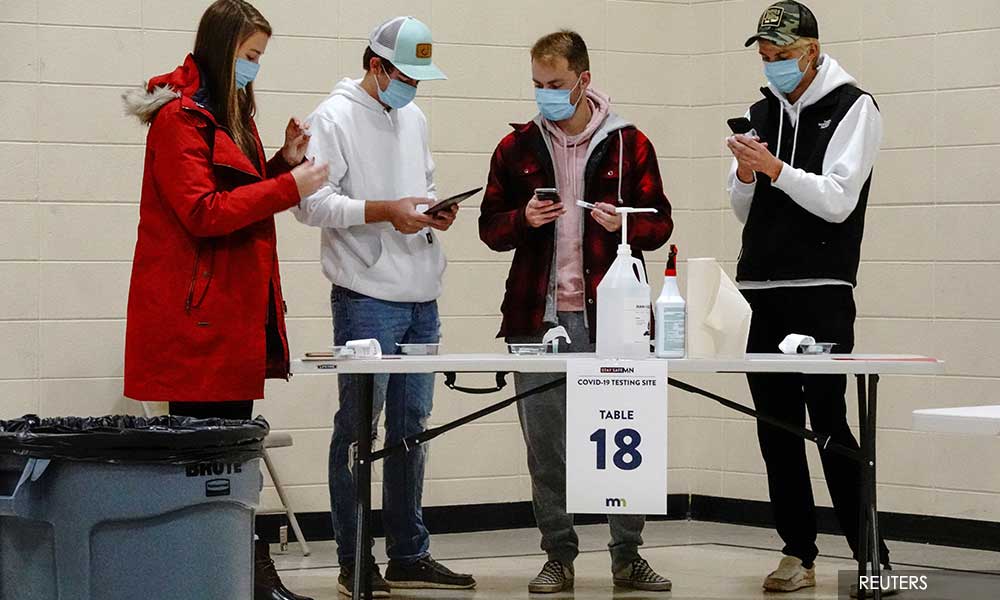 US sees highest number of new Covid-19 cases in past two days