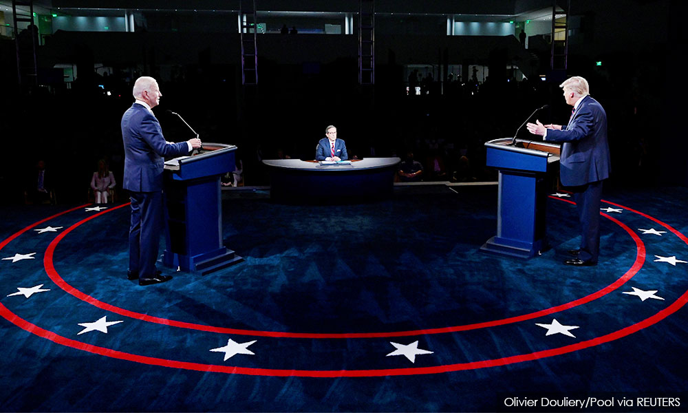 Debate planners vow less chaos at next Trump-Biden face-off