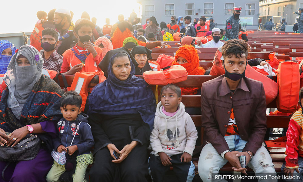 More Rohingya sent to Bangladesh island, with ducks, chickens, and hope